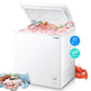 Chest Freezer 7.0 Cubic Feet, Deep Freezer with 3 Removable Storage Baskets