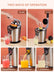 two ways of operation, FOHERE Citrus Juicer Electric Orange Juicer Squeezer with Humanized Handle, Powerful 160W Silent Motor Stainless Steel BPA-Free, Two Size Cones for Grapefruits, Orange and Lemon, Silver
