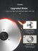 upgraded blade, Meat Slicer 200 Watt for Home Use, Electric Food Slicer with “Two” Upgrade 7.5" Sharp Stainless Steel Blade(Serrated + Smooth) & 0-15mm Precise Thickness Cut Deli Food, Meat, Bread, Fruit, Vegetable