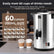 FOHERE 60-Cup Commercial Coffee Urn, 1500W, Stainless Steel Hot Water Dispenser with Adjustable Temp & Water Gauge
