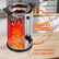 FOHERE 60-Cup Commercial Coffee Urn, 1500W, Stainless Steel Hot Water Dispenser with Adjustable Temp & Water Gauge