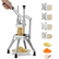 FOHERE Commercial Vegetable Fruit Chopper, W/6-Wedge Slicer&1/4″&3/8″&1/2" Blade Professional Food Dicer French Fry Cutter Onion Slicer Stainless Steel For Tomato Peppers Potato Mushroom
