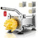 FOHERE French Fry Cutter for Potatoes, Stainless Steel Potato Cutter with 1/2 inch, 3/8 inch and 1/4 inch Blades, Perfect for Carrot, Yam, Cucumbers