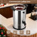 FOHERE 60-Cup Commercial Coffee Urn, 1500W, Stainless Steel Hot Water Dispenser with Adjustable Temp & Water Gauge