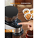 Elektrische Kaffeemühle FOHERE, 200W Upgrade, 18 präzise Mahlgradeinstellungen, 2-14 Tassen einstellbar, Schwarz