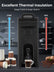 Insulated Beverage Dispenser 5-Gallon, Drink Dispenser with Dispenser Faucet, Handles, and Food-Grade Material, Cold Beverage Dispenser Perfect for Coffee, Tea, Party and Caterin