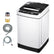 FOHERE Full Automatic Washing Machine, 1.5 Cubic feet 11 lbs Capacity Portable Machine, 8 Programs 10 Water Levels Energy Saving Top Load Washer for Apartment Dorm
