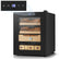 Electric Cigar Humidor for 140 Cigars, 17L Cigar Cabinet with Temperature Control, Spanish Cedar Wood Shelves, Digital Hygrometer, Gift for Men