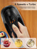 Hand Mixer with Storage Box, 5 Speeds and Turbo, FOHERE Electric Egg Beater with 6 Accessories