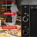50QT Viertel-Größen-Konvektionsofen, 2400W kommerzieller Toasterofen mit 2 Backblechen, 3 Drahtgestellen, 120-Minuten-Timer und Innenbeleuchtung, für Restaurants, Cafés und die Lebensmittelindustrie