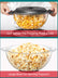 FOHERE Popcorn Machine, 28cups Popcorn Maker with Stirring Rod