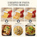 FOHERE Pasta Maker with 7 Adjustable Thickness Settings - 3 in 1 Noodle Maker with Rollers & 2 Width Cutters for Fresh Spaghetti, Fettuccini, Lasagna, Dumplings & More