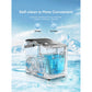 FOHERE Ice Maker Countertop with Handle, 2 Ice Sizes, 9 Bullet Ice in 6 Mins, 28lbs in 24h, Self-clean