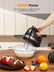 Hand Mixer with Storage Box, 5 Speeds and Turbo, FOHERE Electric Egg Beater with 6 Accessories