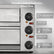 Kommerzieller Pizzaofen, 1700W, 350°C Max. Temperatur, 12 Zoll Doppeldeck, Mehrzweck-Pizzamaker für Restaurant, Zuhause, Party