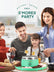 FOHERE Smores Maker Tabletop Indoor, Flameless Electric Marshmallow Roaster with 4 Detachable Trays & 4 Roasting Forks, Movie Night Supplies & Housewarming Gift, Green