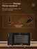 8 Bottles Wine Fridge, Mini Wine Cooler Refrigerator with 61-90℉ Digital Temper Control, Black