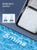 Nugget Ice Maker Countertop, 35Lb Pebble Pellet Ice per Day, 5 Mins Production Time, Auto-Cleaning, Stainless Steel