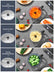 FOHERE 12 Cup Food Processor, Multi-functional Vegetable Cutter, 3 Speeds 6 Main Functions with Chopper Blade, Dough Blade, Shredder, Slicing Attachments, Silver