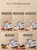 5 in1 Meat Grinder Heavy Duty with Sausage Stuffer (2 Sizes) • Kubbe Maker • Burger/Slider Maker • Meat Claws, Storage Box, Size