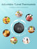 1.6 Cu. Ft Mini Fridge with Freezer, Small Refrigerator for Office