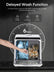 FOHERE Portable Countertop Dishwasher with 5L Built-in Water Tank, 6 Programs, 360°Dual Spray, High-Temp, Air-Dry and Timeing Function