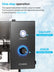 Snowflake Ice Machine, 176 LBS/24H Electric Snow Cone Maker, Food-Grade Stainless Steel