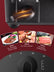 FOHERE Electric Meat Slicer 200W Deli Slicer for Home with Removable Two 7.5” Blades, 0-15mm Precision Thickness Adjustment Knob Cut Deli Food, Meat Ham Bread Fruit, Include Food Carriage, Black