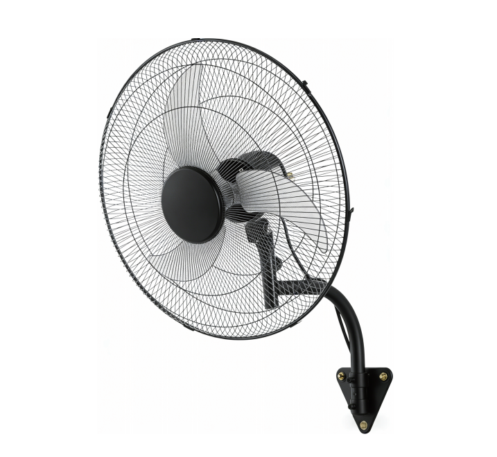 FOHERE 24" Oscillating Wall Fan, High Velocity Industrial Wall Mounted Heavy Duty Shop Fans with 3 Speed Settings 90° Oscillation for Outdoor Commercial Garage Warehouse workshops Factory