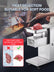750W Commercial Electric Fresh Meat Cutting Machine, 2.5mm Blade Removable Meat Cutter, 661 Lbs/H 110V Stainless Steel Meat Slicer Shredder Restaurant for Boneless Meat