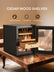 Electric Cigar Humidor for 280 Cigars, 33L Cigar Cabinet with Temperature Control, Spanish Cedar Wood Shelves, Digital Hygrometer, Gift for Men