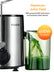 FOHERE Juicer Machines 600W, Centrifugal Juicer with Wide Mouth 3? Feed Chute, 3-Speed Setting, Juice Recipe Included