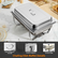 9,5-Liter-Chafing-Dish-Buffet-Set, 4 Stück, Edelstahl-Chafing-Dish-Buffet-Set mit ganzen/halben/drittel Pfannen, Buffetservierer und Wärmer für Catering, Hochzeiten, Partys und Veranstaltungen