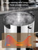 Coffee Maker 150 Cups Commercial, Coffee Urn 15 L/3.96 Gal Electric Hot Beverage Dispenser with Dripless Faucet, 1500W Power Quick Brew, Stays Hot for Coffee & Beverage, Catering, Party