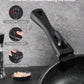 Fohere Pans and Pots Set 8 Pieces with Removable Handle