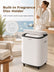FOHERE Towel Warmer Bucket 23L, with Fragrance Holder, Large Hot Towel Warmer, Timer, White