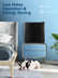 FOHERE 1.6 Cu. Ft Mini Refrigerator with Top Freezer, Single Door, 46L Capacity, Black