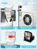 Snowflake Ice Machine, 176 LBS/24H Electric Snow Cone Maker, Food-Grade Stainless Steel
