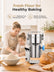 FOHERE 700g Electric Grain Mill Grinder, 2500W Stainless Steel Pulverizer for Dry Grains, Spices and Herbs, 270° Swing