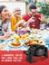 Waffle Maker, Belgian Waffle Maker Iron 180° Flip Double Waffle, 8 Slices, Rotating & Nonstick Plates, Removable Drip Tray, Cool Touch Handle, Red, 1400W