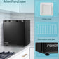 1.6 Cu. Ft Mini Fridge with Freezer, Small Refrigerator for Office Game Room, Apartment, 46L