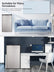 Mini-Kühlschrank mit Gefrierfach für Schlafzimmer, 3,2 Cu. ft kleiner Kühlschrank für Büro, Edelstahl