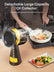 Tragbare Dunstabzugshaube, 3 Stufen mit Doppelfilter, für Wohnmobile, Hot Pot Kochen, Grillluftreiniger
