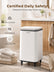 FOHERE Towel Warmer Bucket 23L, with Fragrance Holder, Large Hot Towel Warmer, Timer, White