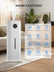 Humidifier for Large Room Home, 12L/3.17Gal Top Fill Cool Mist Ultrasonic Floor Quiet Humidifiers for Baby and Plants with Customized Humidity, Timer, Sleep Mode, Auto Shut Off, Quiet, White