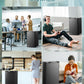 Mini Fridge with Freezer for Bedroom, 3.2 Cu. Ft Small Refrigerator for Office, Single Door Mini Fridge for Game Room, Office, Apartment