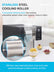 Snowflake Ice Machine, 176 LBS/24H Electric Snow Cone Maker, Food-Grade Stainless Steel