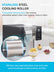 Snowflake Ice Machine, 176 LBS/24H Electric Snow Cone Maker, Food-Grade Stainless Steel