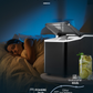 Ice Makers Machine Countertop, 9 Cubes Ready in 6 Mins, 28lbs in 24Hrs, LED Display with Ice Scoop and Basket, Portable Ice Cube Maker for Party, Office, Bar, RV, FOHERE (11.41 X 8.66X 11.81,）