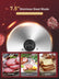 FOHERE Meat Slicer Electric Deli Food Slicer with 7.5" Removable Stainless Steel Blade, Cuts Meat, Cheese, Bread, Silver